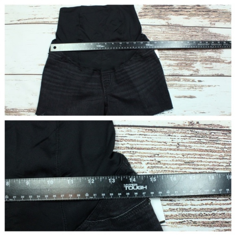 Isabel Maternity Midi Short size 2 Crossover Panel - Picture 6 of 7